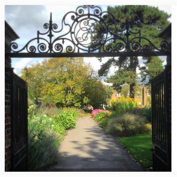 The Secret Garden Kew Gardens. Credit: Kew Gardens Instagram 